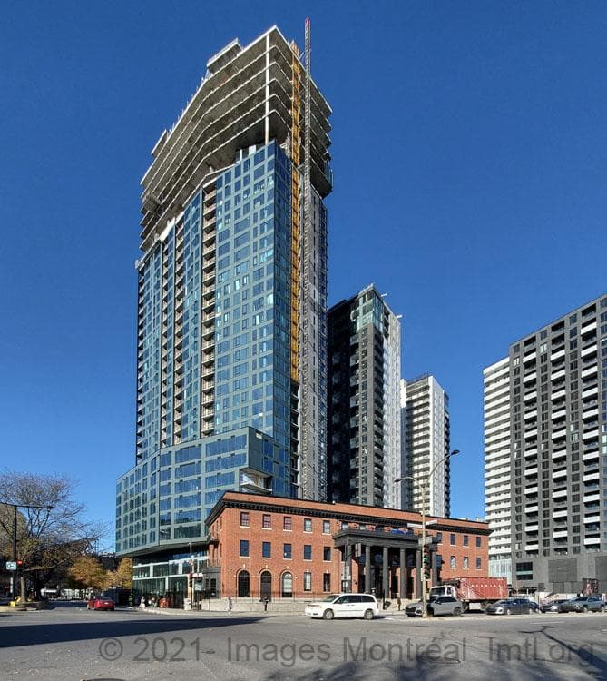 Nouveau bâtiment résidentiel – 1111 Atwater, Montréal – 38 étages